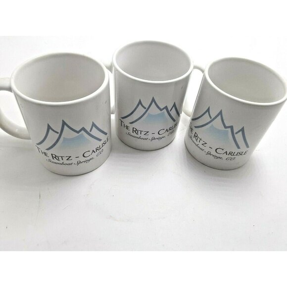 The Ritz Carlisle Coffee Cup Mug Steamboat Springs sell lot 3 - Picture 1 of 8